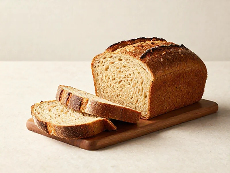 High-Fiber Protein Sandwich Bread finished and ready to serve